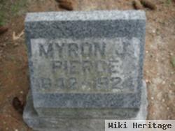 Myron J Pierce