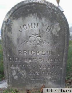 John H Bricker