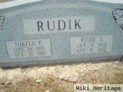 Nikita F Rudik