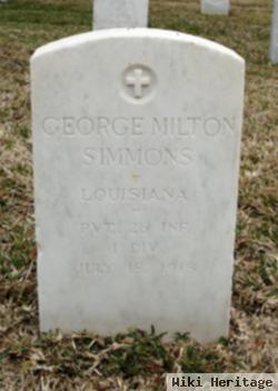 George Milton Simmons