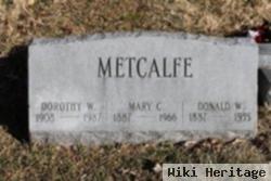 Mary Caldwell Metcalfe