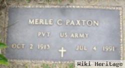 Merle Clayborn Paxton