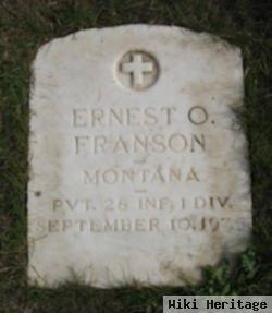 Ernest O. Franson