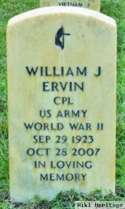 William J Ervin