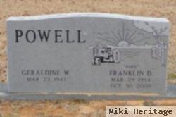 Franklin D Powell