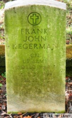 Frank John Kegerman