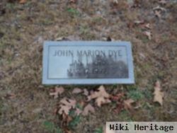 John Marion Dye