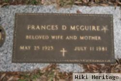 Frances D Mcguire