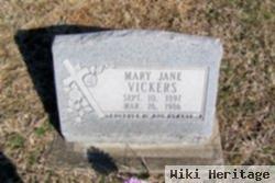 Mary Jane Chastain Vickers