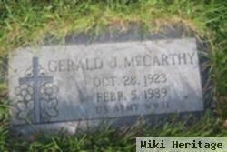 Gerald J Mccarthy