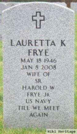 Lauretta K Frye