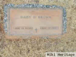 Daisy D Brown