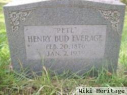 Henry "pete" "bud" Everage