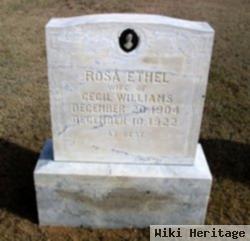 Rosa Ethel Wood Williams