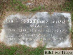 Roy Jefferson Dunn