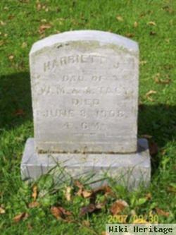 Harriet J Tacy