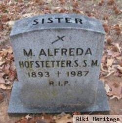 Sr M Alfreda Hofstetter