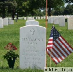 Benjamin F Rank