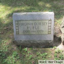 Virginia Dorsey Ruble