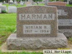 Miriam R Harman