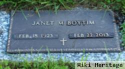 Janet M. Williams Boytim