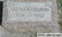 Sarah Jane Mcbrien Brinkman