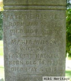 Fayette Haskell