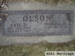 Theresa M Olson