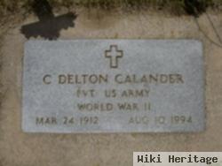 Carl Delton Calander