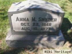 Anna Margaret Jacobs Snyder