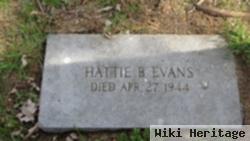 Hattie B Rominger Evans