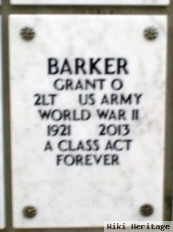Grant Orlando Barker