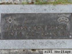 Marion John Helser