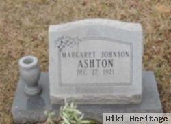 Margaret Johnson Ashton