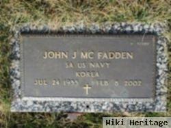 John J Mcfadden