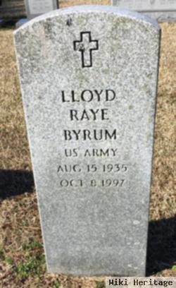 Lloyd Raye Byrum