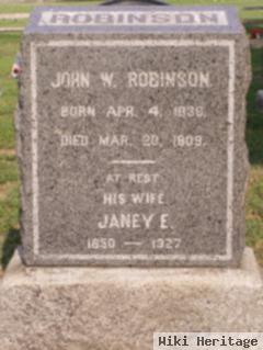 John W Robinson