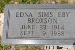 Edna Sims Eby Broxson