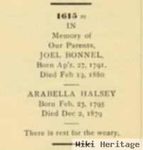 Arabella Halsey Bonnel