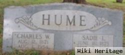 Sadie I Beckwith Hume