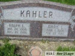 Ralph L. Kahler