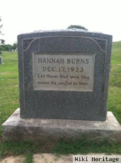 Hannah Burns