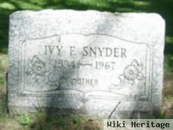 Ivy F. Snyder