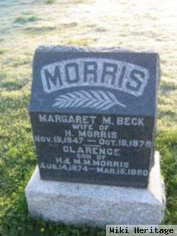 Margaret M Beck Morris