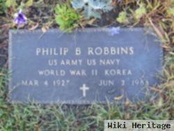 Philip B Robbins