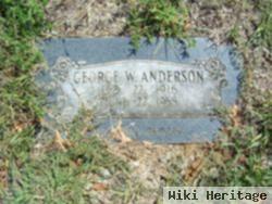 George W Anderson