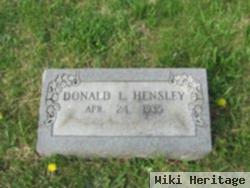 Donald L Hensley