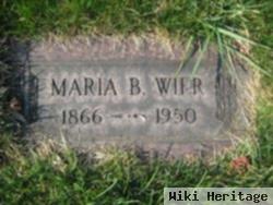 Maria B Wier