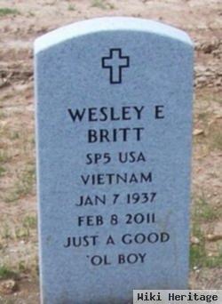 Wesley Eugene Britt