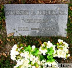 Werner "chuddie" Boeer, Sr